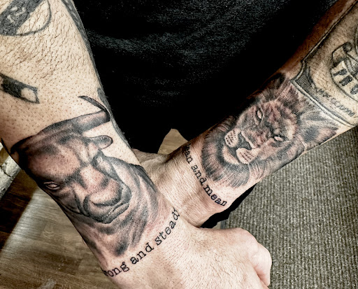 Explore pine tree tattoo ideas, creative tattoo ideas in Chicago, available at Chi Town Tattoo & Body Piercing