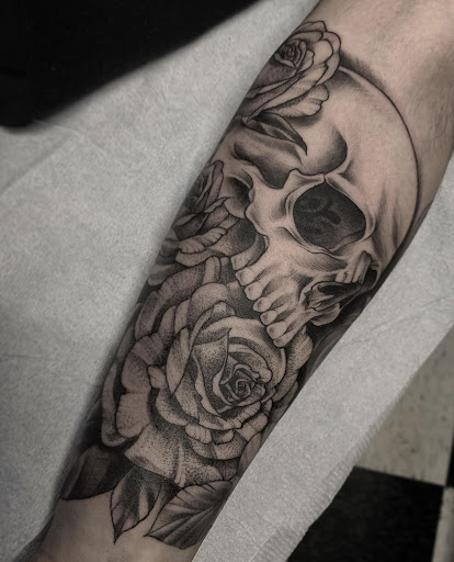 Explore eminem tattoo ideas, creative tattoo ideas in Seymour, available at Sacred Art Tattoo