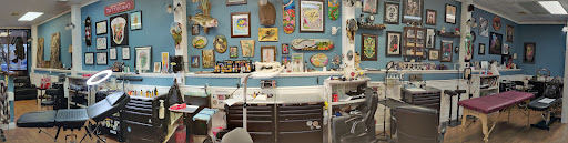Explore carousel tattoo ideas, creative tattoo ideas in Stuart, available at Tiger Shark Tattoo Studio