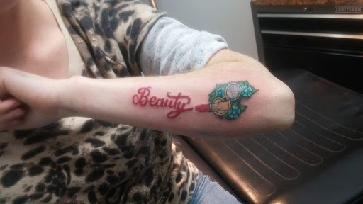 Explore kuromi tattoo ideas, creative tattoo ideas in Enid, available at IRONHORSE TATTOO & BODY PIERCING STUDIO,LLC