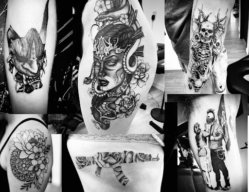 Explore three sisters tattoo ideas, creative tattoo ideas in Stroudsburg, available at Flores Tattoo