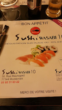 Produits de la mer du Restaurant japonais Sushi Wasaabi 10 à Montévrain - n°2