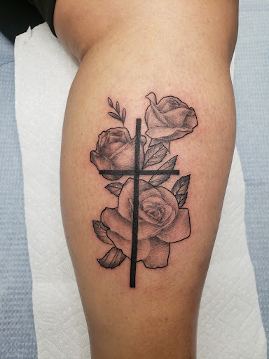 Explore tropical tattoo ideas, creative tattoo ideas in Duncanville, available at Studio Fourteen Tattoos