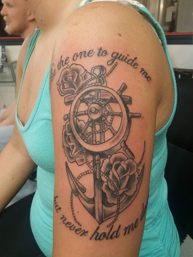 Explore name tattoo ideas for guys, creative tattoo ideas in Yorktown, available at Army Navy Tattoo