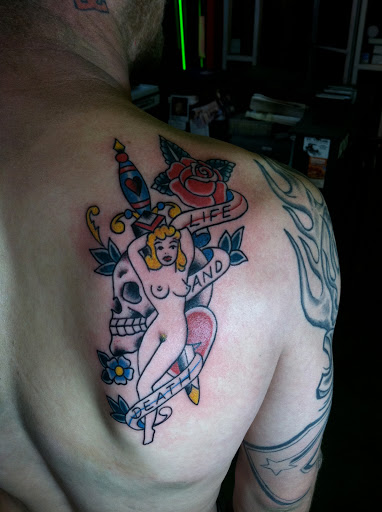 Explore simple bear tattoo ideas, creative tattoo ideas in Reno, available at Aces Tattoo