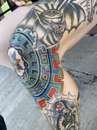 Explore everything happens for a reason tattoo ideas, creative tattoo ideas in Albuquerque, available at Holy Fool Tattoo Club