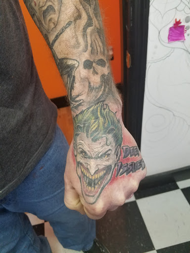 Explore biceps tattoo ideas, creative tattoo ideas in Nicholasville, available at Castle of Color