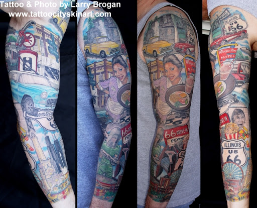 Explore bite mark tattoo ideas, creative tattoo ideas in Lockport, available at Tattoo City by Larry Brogan
