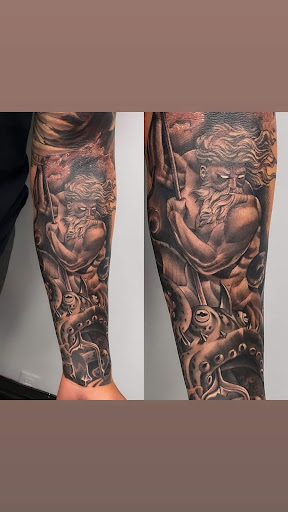 Explore fern tattoo ideas, creative tattoo ideas in Brooklyn, available at Empire Ink Tattoo Studio