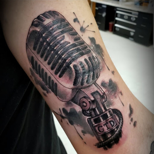 Explore fire and air tattoo ideas, creative tattoo ideas in Ambler, available at Tattoo GalaxyAmbler Piercing & Custom Tattoos