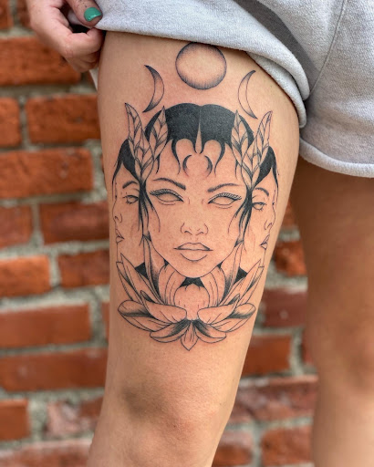 Explore anakin skywalker tattoo ideas, creative tattoo ideas in Chatham, available at Gilded Lily Tattoo