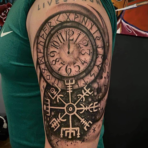 Explore grandson tattoo ideas for grandma, creative tattoo ideas in North Berwick, available at Skull and Snake Tattoo Studio Art Gallery