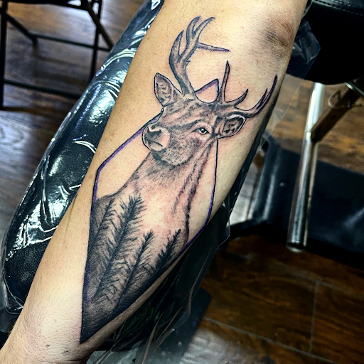 Explore tattoo arm sleeve ideas woman, creative tattoo ideas in Roanoke, available at Saint Cecilias Art Studio
