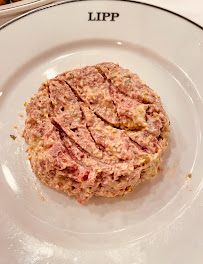 Steak tartare du Restaurant français Brasserie Lipp à Paris - n°2