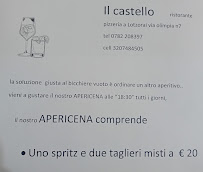 Il Castello di Vecchio Flora à Lotzorai carte