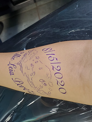 Explore semicolon tattoo ideas for men, creative tattoo ideas in El Paso, available at Santa Rosa Tattoo Studio