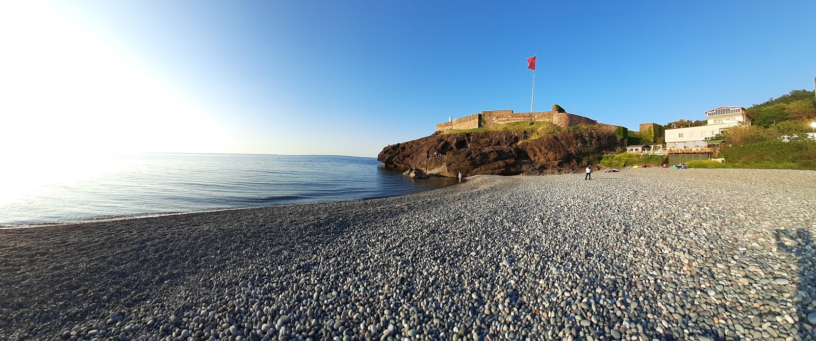 Foto di Eynesil Kalesi Plaji area servizi