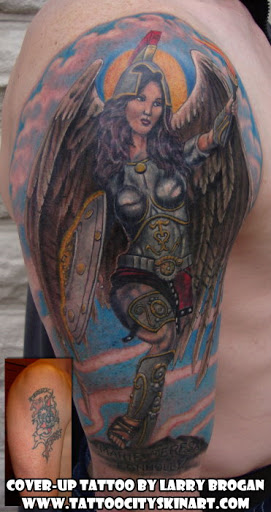 Explore jason voorhees tattoo ideas, creative tattoo ideas in Lockport, available at Tattoo City by Larry Brogan