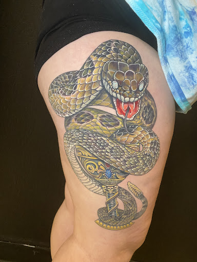 Explore under the sea tattoo ideas, creative tattoo ideas in Mcallen, available at World Famous La Mancha Tattooz