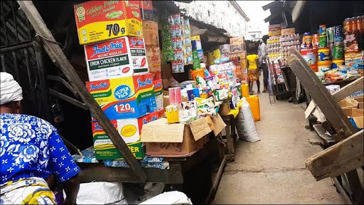 Aguda Market, Kusimo St, Surulere, Lagos, Nigeria, Grocery Store, state Lagos
