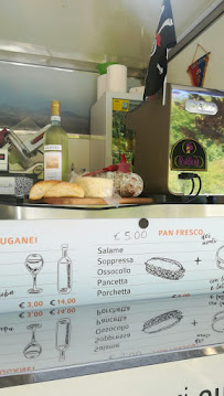 Menu / carte de El Bestio Prodotti Tipici Itineranti dei Colli Euganei Km 0 à Galzignano Terme