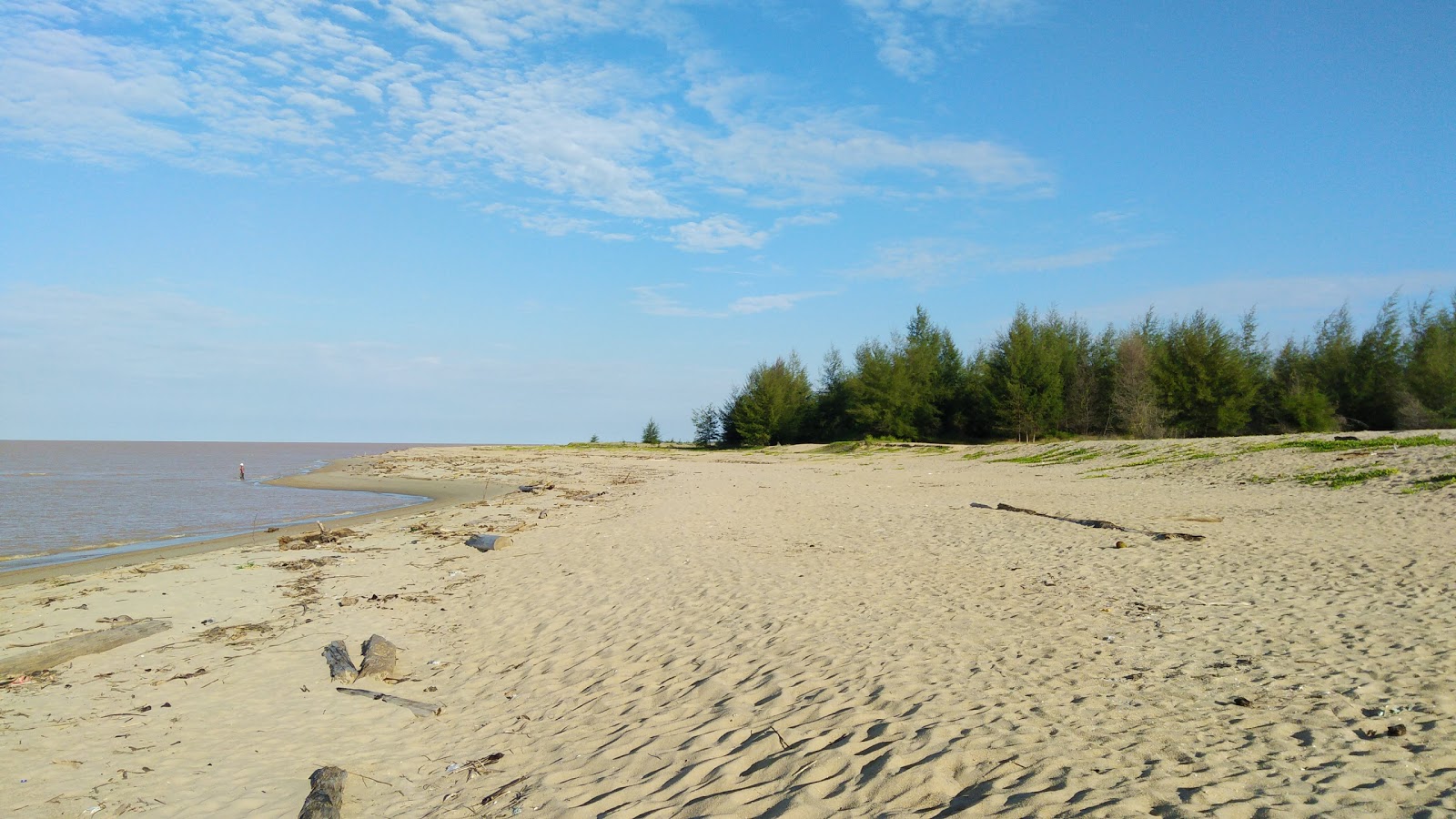 Zdjęcie Mek Mas Beach z proste i długie