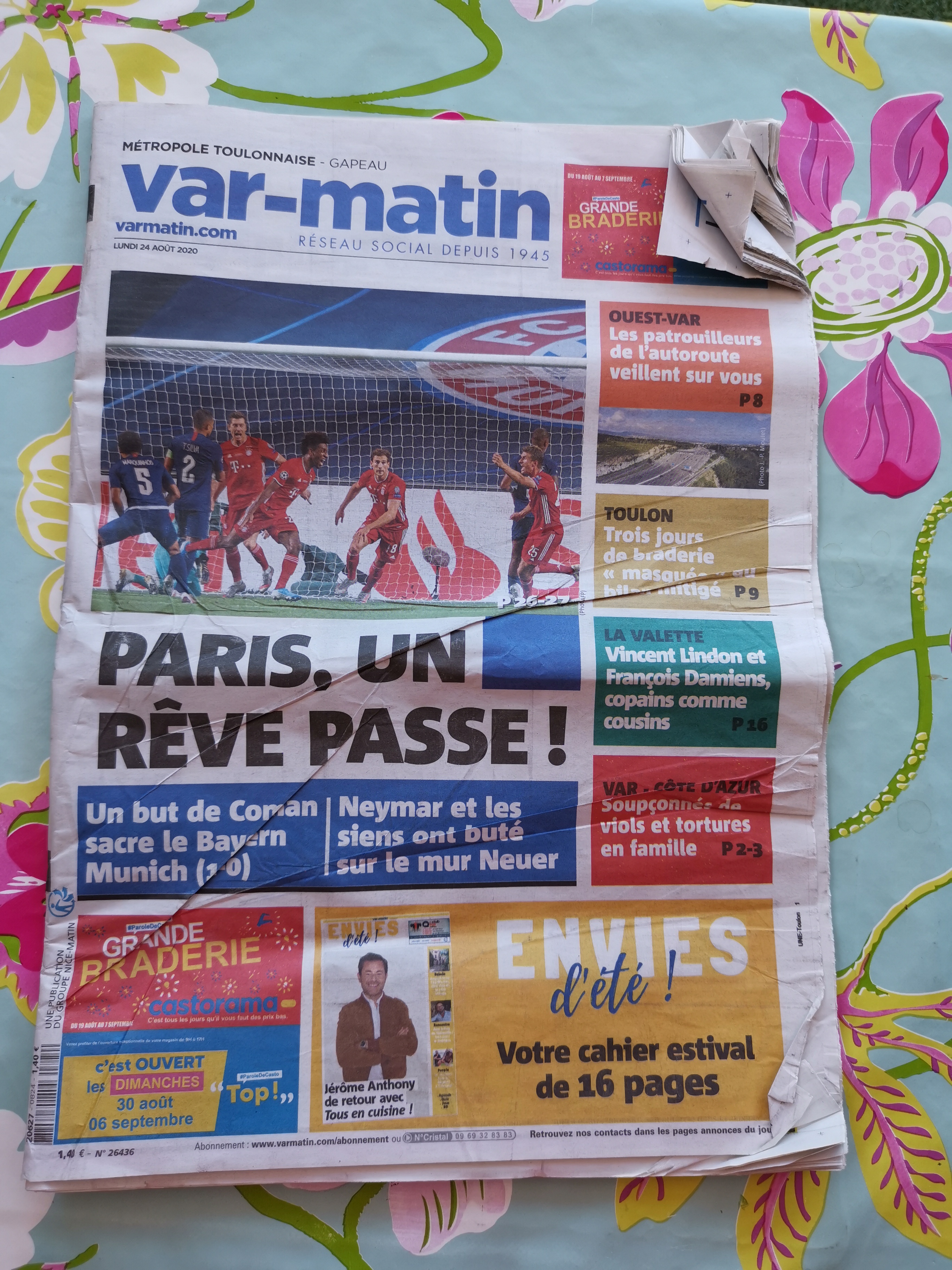 Photo n° 1 de l'avis de Frédéric.u fait le 24/08/2020 à 18:51