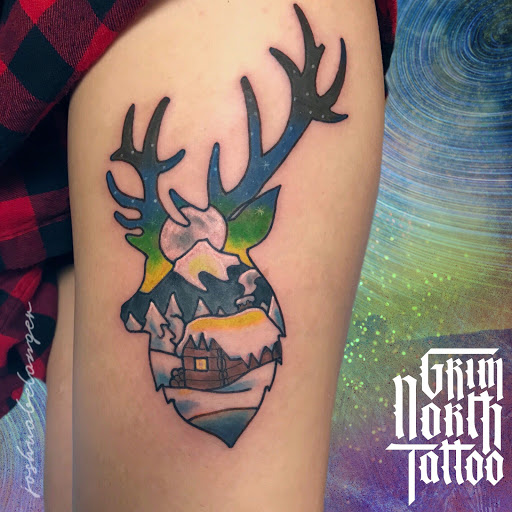 Explore soldier tattoos ideas, creative tattoo ideas in Portsmouth, available at Grim North Tattoo and Piercing