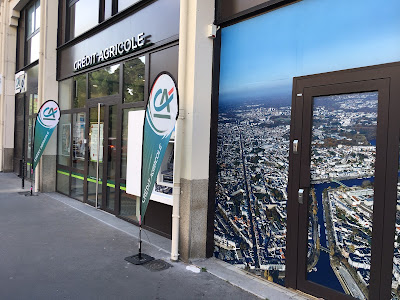 Crédit Agricole Nantes rond point de Paris à Nantes