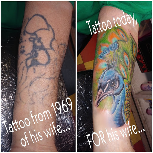 Explore labyrinth tattoo ideas, creative tattoo ideas in Wills Point, available at Ink Insurgency