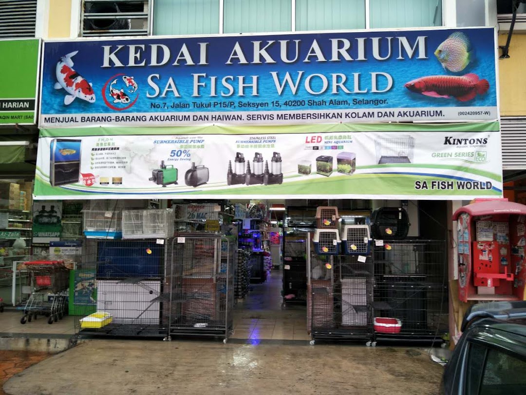 SA Fish World (Aquatic Shop Shah Alam) di bandar Shah Alam