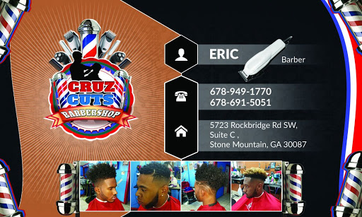 Barber Shop «Cruz Cuts Barbershop», reviews and photos, 5723 Rockbridge Rd SW c, Stone Mountain, GA 30087, USA