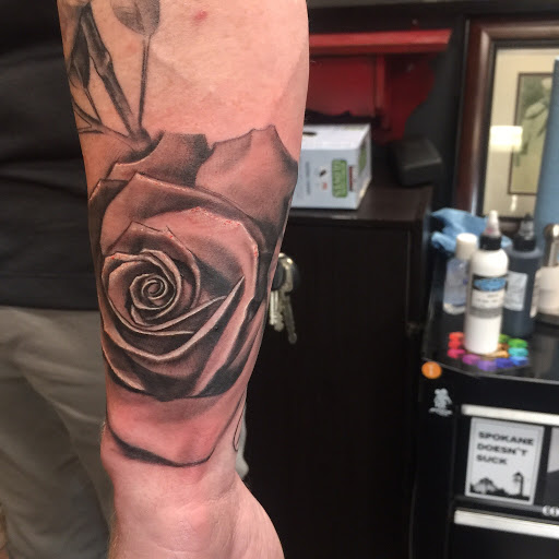 Explore children tattoo ideas, creative tattoo ideas in Spokane, available at Anchored Art Tattoo