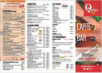 Café P'tit Québec Café - Officiel à Bordeaux (le menu)