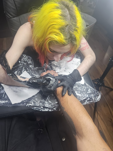 Explore sleeve tattoo ideas men, creative tattoo ideas in Englishtown, available at Battlefront Tattoo Company