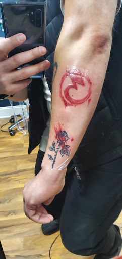 Explore mountain tattoo ideas for men, creative tattoo ideas in Valparaiso, available at Elysium Studios