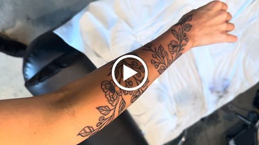 Explore leg tattoo ideas men, creative tattoo ideas in Carmel, available at Forever Gallery Tattoo