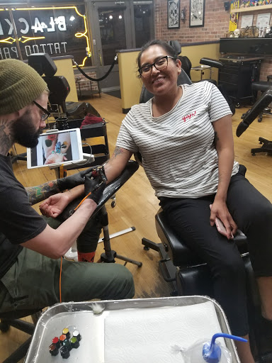 Explore bald eagle tattoo ideas, creative tattoo ideas in Albuquerque, available at Blacklist Tattoo Parlour Tattoo Shop in Albuquerque