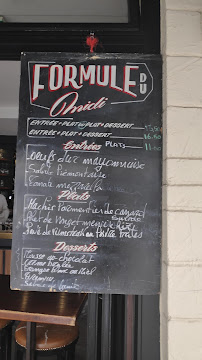 Bistro Bistro Lafayette à Paris (le menu)