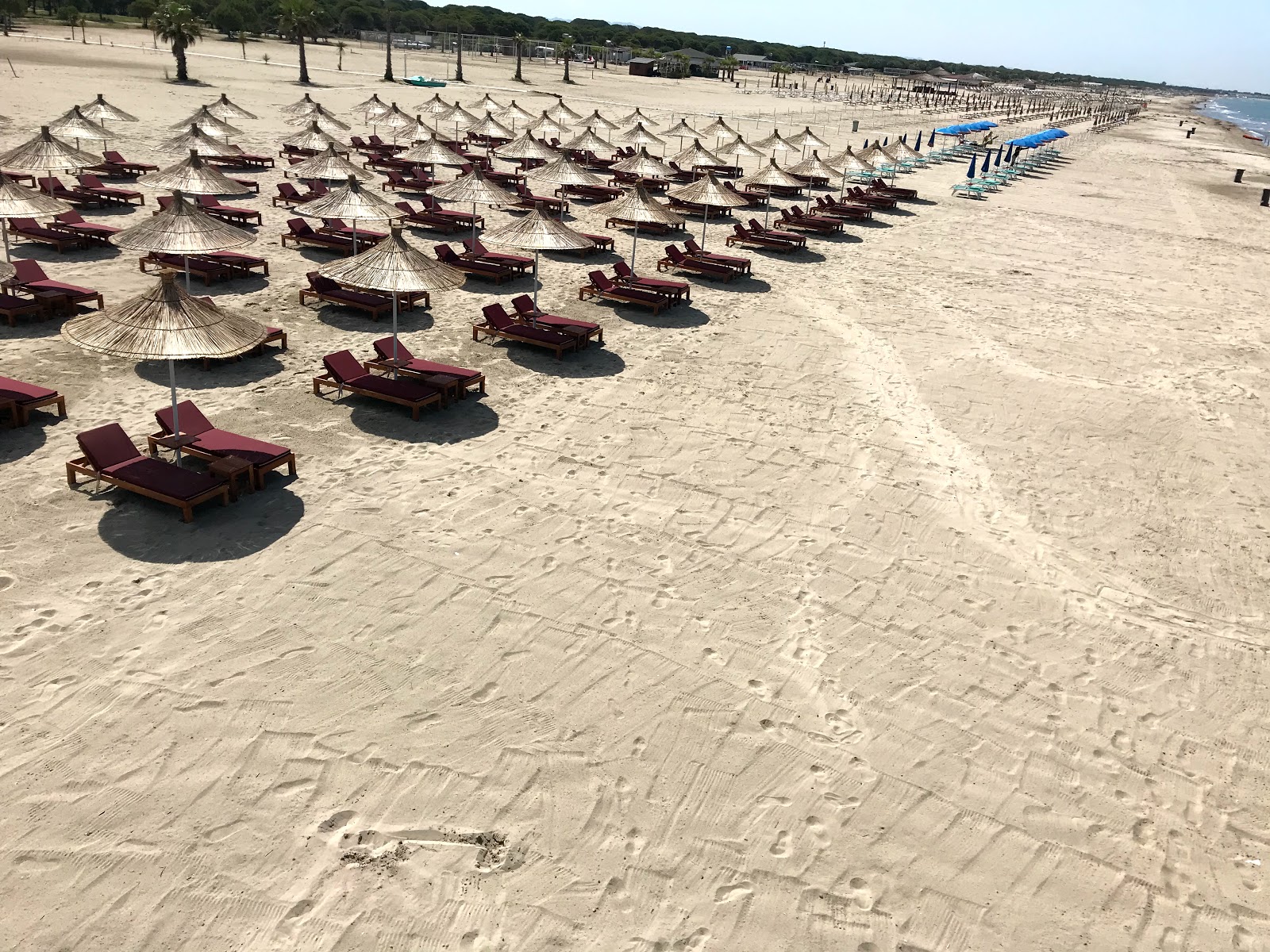 Photo of Ibiza beach and the settlement