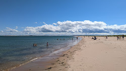 Foto von Dornoch Strand mit türkisfarbenes wasser Oberfläche