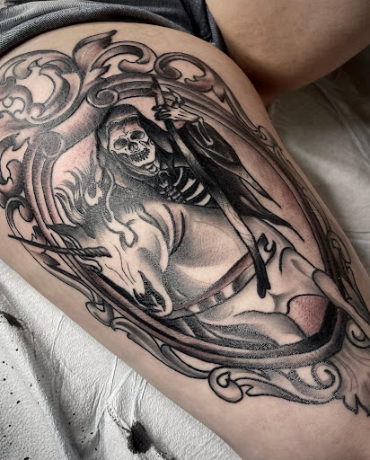 Explore tattoo ideas for brother who passed away, creative tattoo ideas in Buffalo, available at True Gloom Tattoo Studio