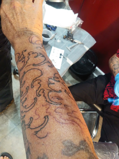 Explore ideas for initial tattoos, creative tattoo ideas in Philadelphia, available at No Ka Oi Tiki Tattoo