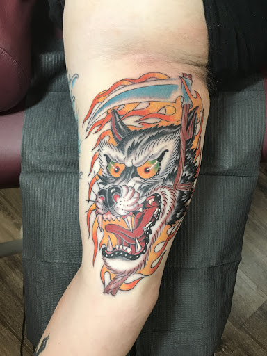 Explore goddess tattoo ideas, creative tattoo ideas in Saint Charles, available at Permanent Vacation Tattoo