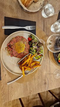 Steak tartare du Restaurant de viande Le Bœuf à la Mode à Limoges - n°4