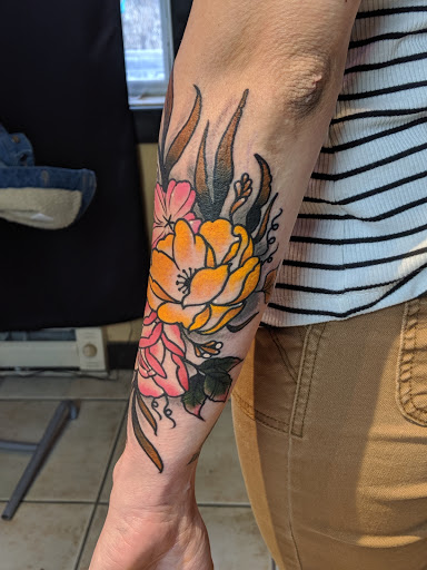Explore guy back tattoo ideas, creative tattoo ideas in Omak, available at Eight of Hearts Tattoo Parlor
