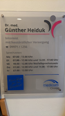 Heiduk Günther Internist Bahnhofstraße 1, 93413 Cham, Deutschland
