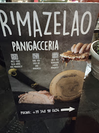 Restaurant italien R' Mazelao à La Spezia - menu / carte