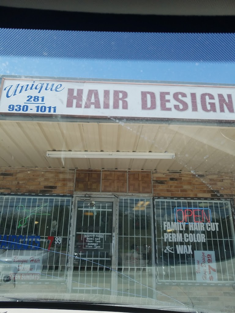 Unique Hair Design 77536