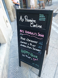 Ma Première Cantine à Montpellier menu